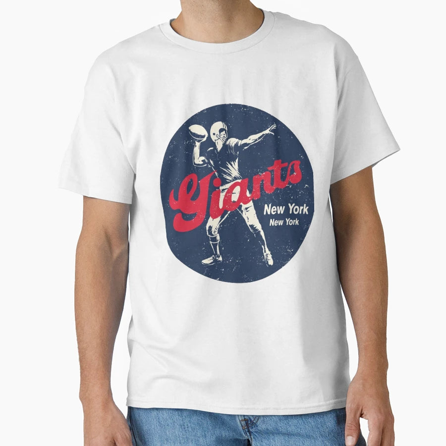 Art New York Giants T-Shirt - Graphic Print for Adults - T-Shirt, Sweatshirt, Hoodie