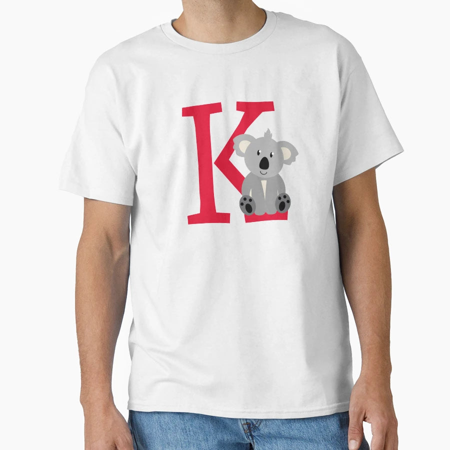 Alphabet Letter K T-Shirt - Custom Art Print for Adults - T-Shirt, Sweatshirt, Hoodie