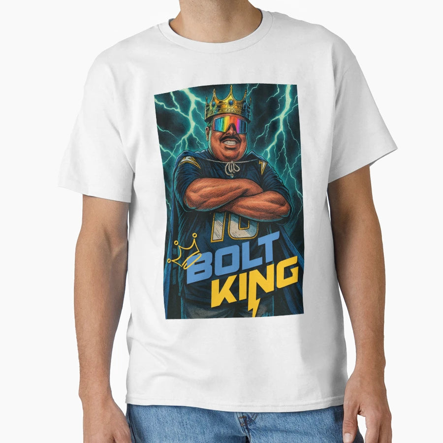 Bolt King T-Shirt - Fun Novelty Design Unisex - T-Shirt, Sweatshirt, Hoodie