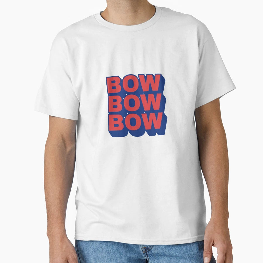 Bow Bow Bow Wnba Indiana Fever T-Shirt - Fun Novelty Design for Adults - T-Shirt, Sweatshirt, Hoodie