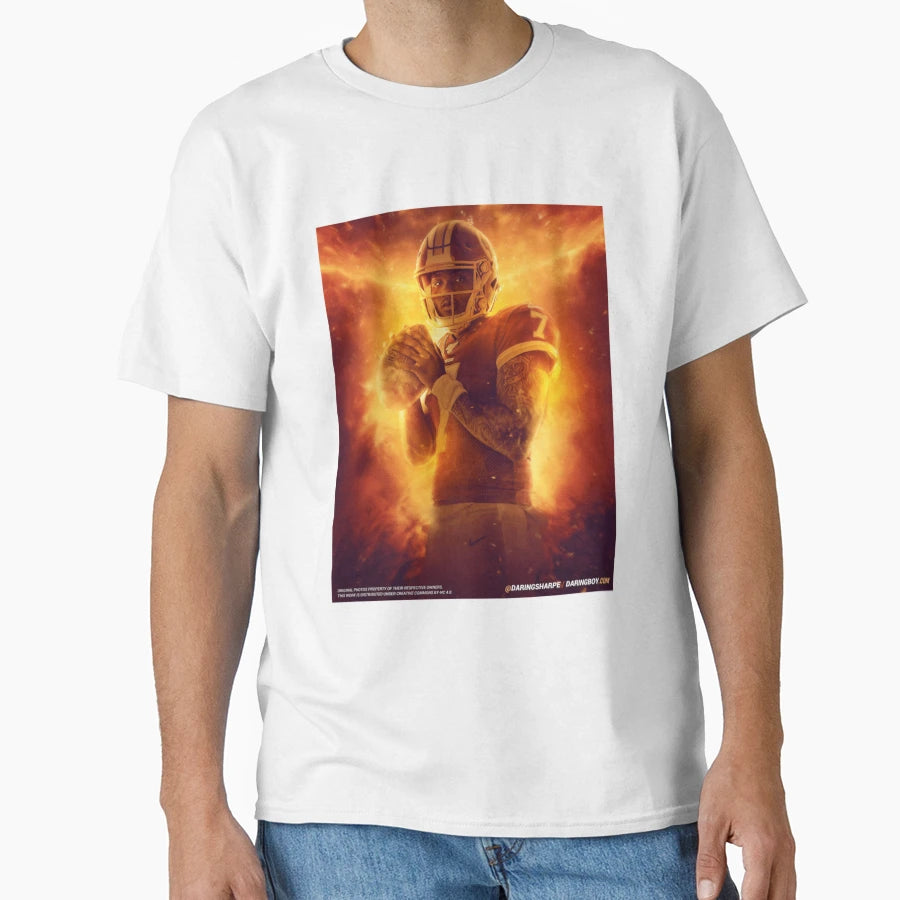 Dwayne Haskins 3 T-Shirt - Aesthetic Graphic Men Women - T-Shirt, Sweatshirt, Hoodie