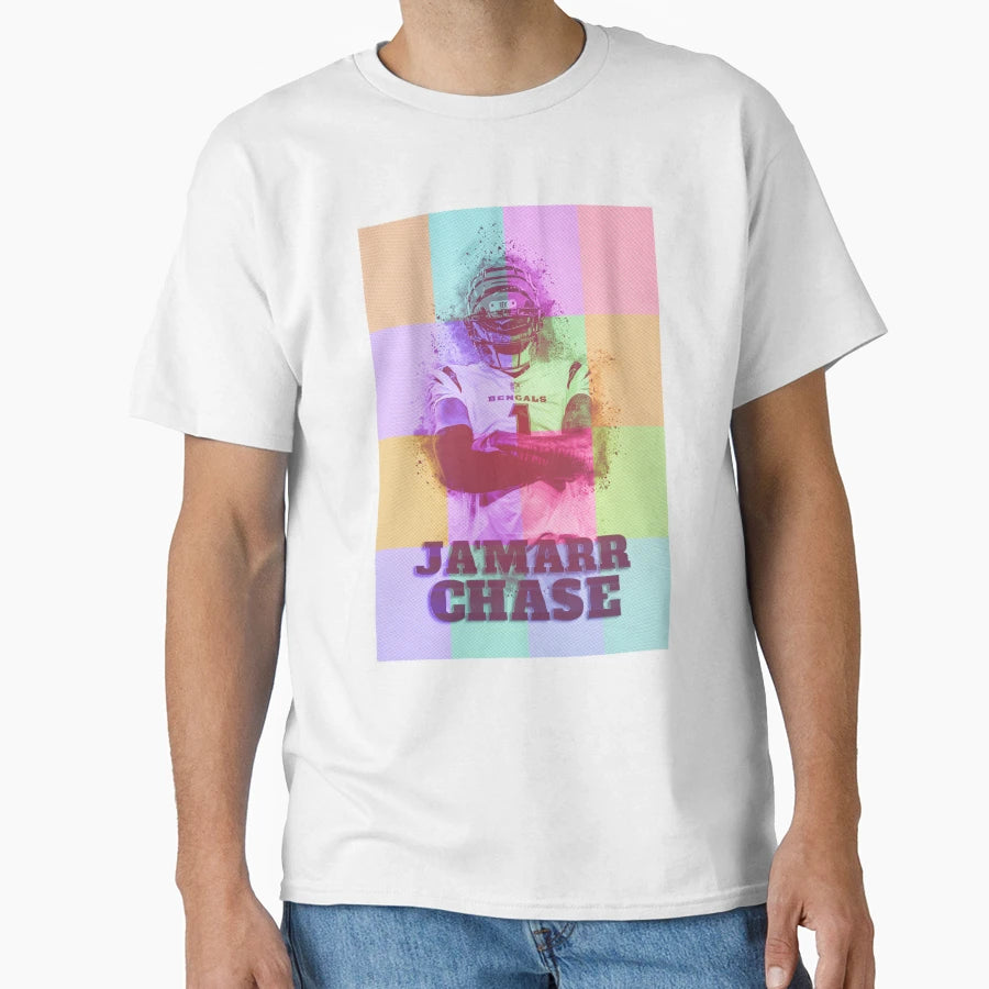 Jamarr Chase T-Shirt - Unique Graphic for Adults - T-Shirt, Sweatshirt, Hoodie