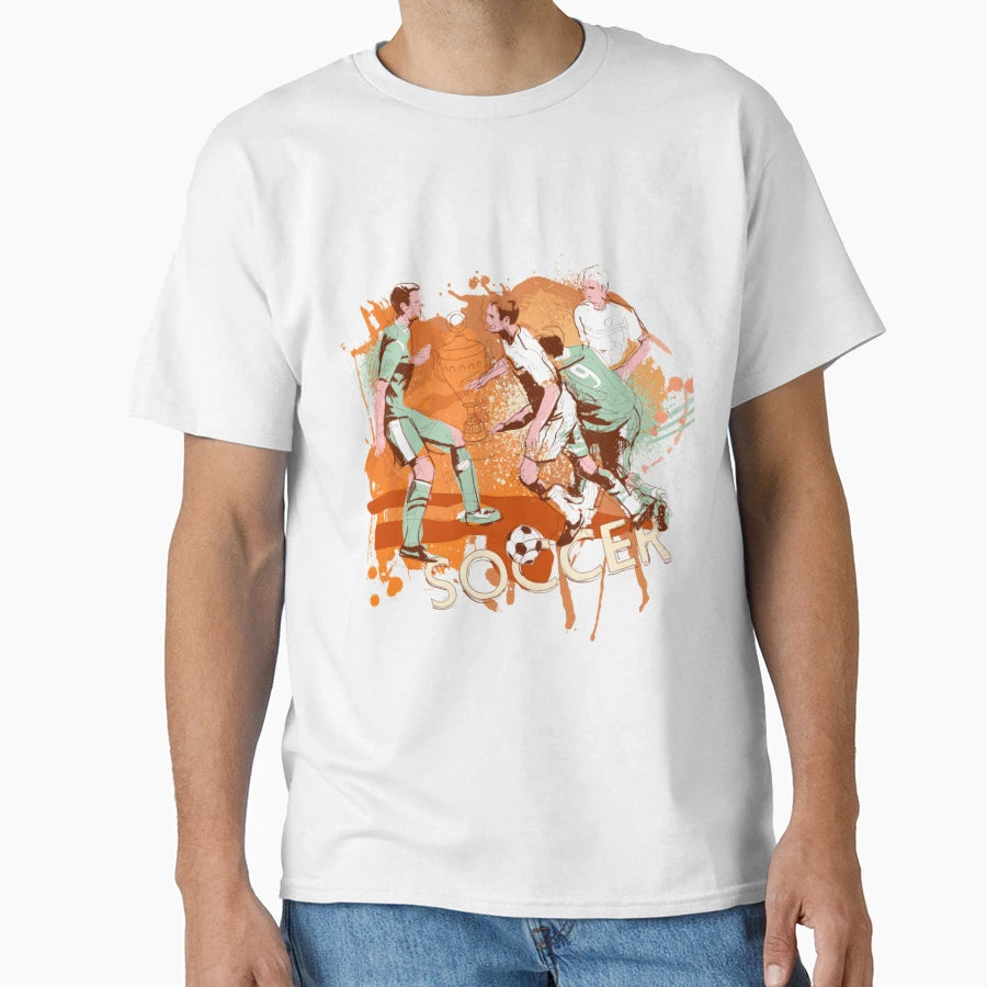 Soccer 3 T-Shirt - Unique Graphic for Adults - T-Shirt, Sweatshirt, Hoodie