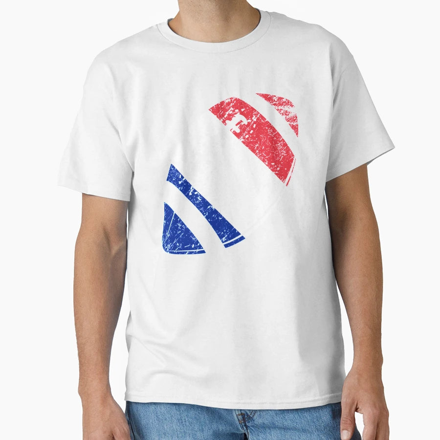 Rugby France Flag Football Ball Funy T-Shirt - Custom Art Print Men Women - T-Shirt, Sweatshirt, Hoodie