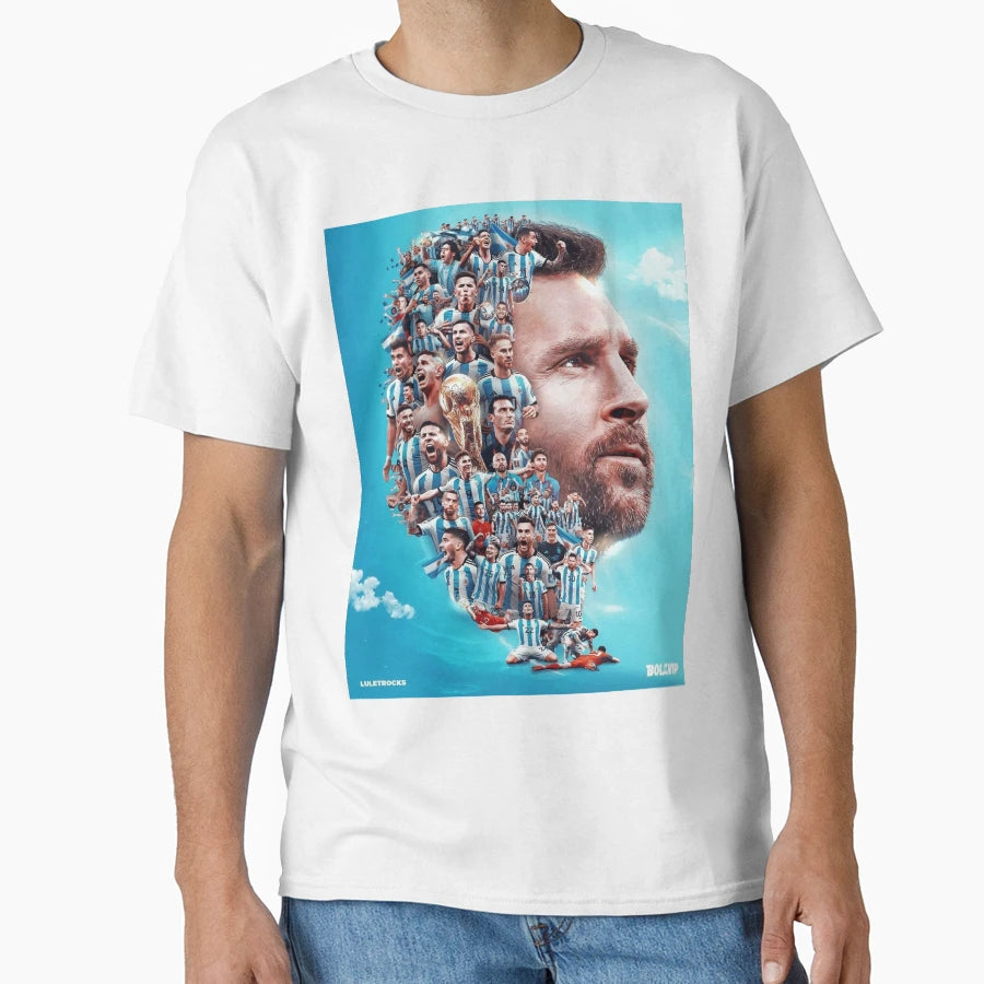 Soccer World Cup T-Shirt - Custom Art Print Unisex - T-Shirt, Sweatshirt, Hoodie