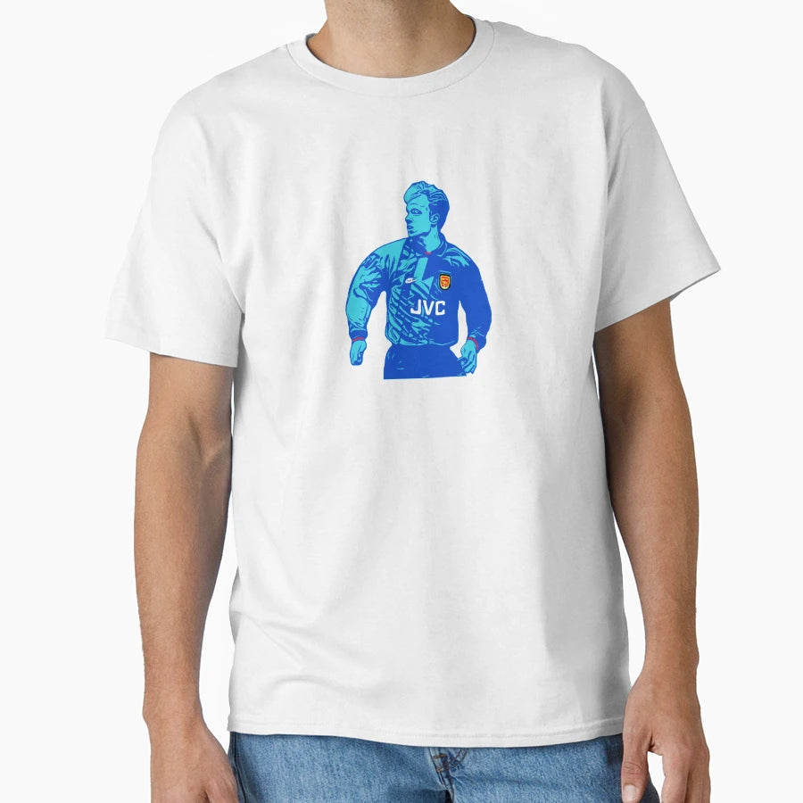 Dennis Bergkamp 1996 T-Shirt - Aesthetic Graphic Men Women - T-Shirt, Sweatshirt, Hoodie