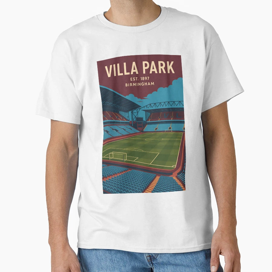 Villa Park T-Shirt - Minimalist Print Men Women - T-Shirt, Sweatshirt, Hoodie