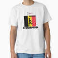Belgium Champion Qatar 2022 Fifa T-Shirt - Casual Everyday Wear for Adults - T-Shirt, Sweatshirt, Hoodie