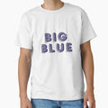 Big Blue T-Shirt - Minimalist Print Men Women - T-Shirt, Sweatshirt, Hoodie