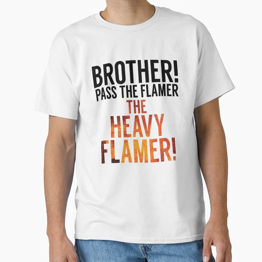 Crispy Barbecued Flamer T-Shirt - Fun Novelty Design Unisex - T-Shirt, Sweatshirt, Hoodie