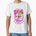 Florida Skull League Neon Skater T-Shirt - Fun Novelty Design for Adults - T-Shirt, Sweatshirt, Hoodie