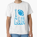 I Love Car Football T-Shirt - Casual Everyday Wear for Adults - T-Shirt, Sweatshirt, Hoodie
