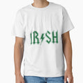 Irish St Patricks Day T-Shirt - Minimalist Print Unisex - T-Shirt, Sweatshirt, Hoodie