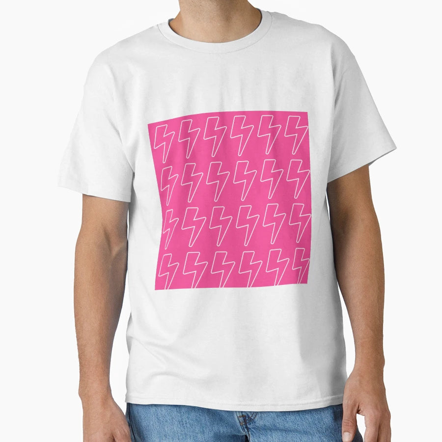 Lightning Bolt Preppy T-Shirt - Minimalist Print Unisex - T-Shirt, Sweatshirt, Hoodie