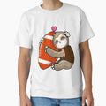 Football Sloth Love Cleveland Football T-Shirt - Graphic Print Men Women - T-Shirt, Sweatshirt, Hoodie
