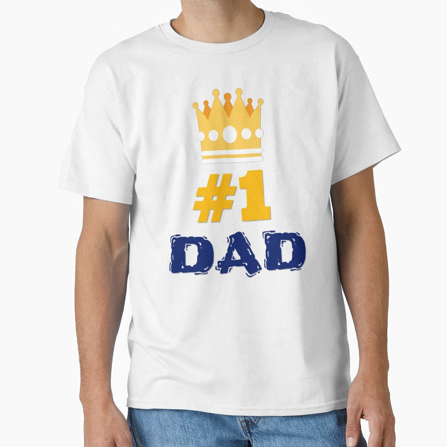 1 Dad T-Shirt - Trendy Graphic Unisex - T-Shirt, Sweatshirt, Hoodie
