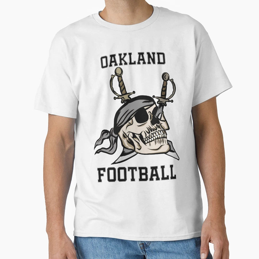 Oakland Football T-Shirt - Custom Art Print for Adults - T-Shirt, Sweatshirt, Hoodie