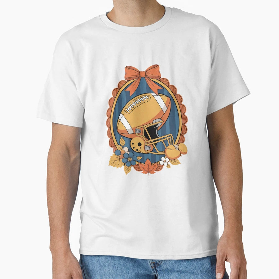 Coquette Bow American Football Game T-Shirt - Streetwear Style Men Women - T-Shirt, Sweatshirt, Hoodie