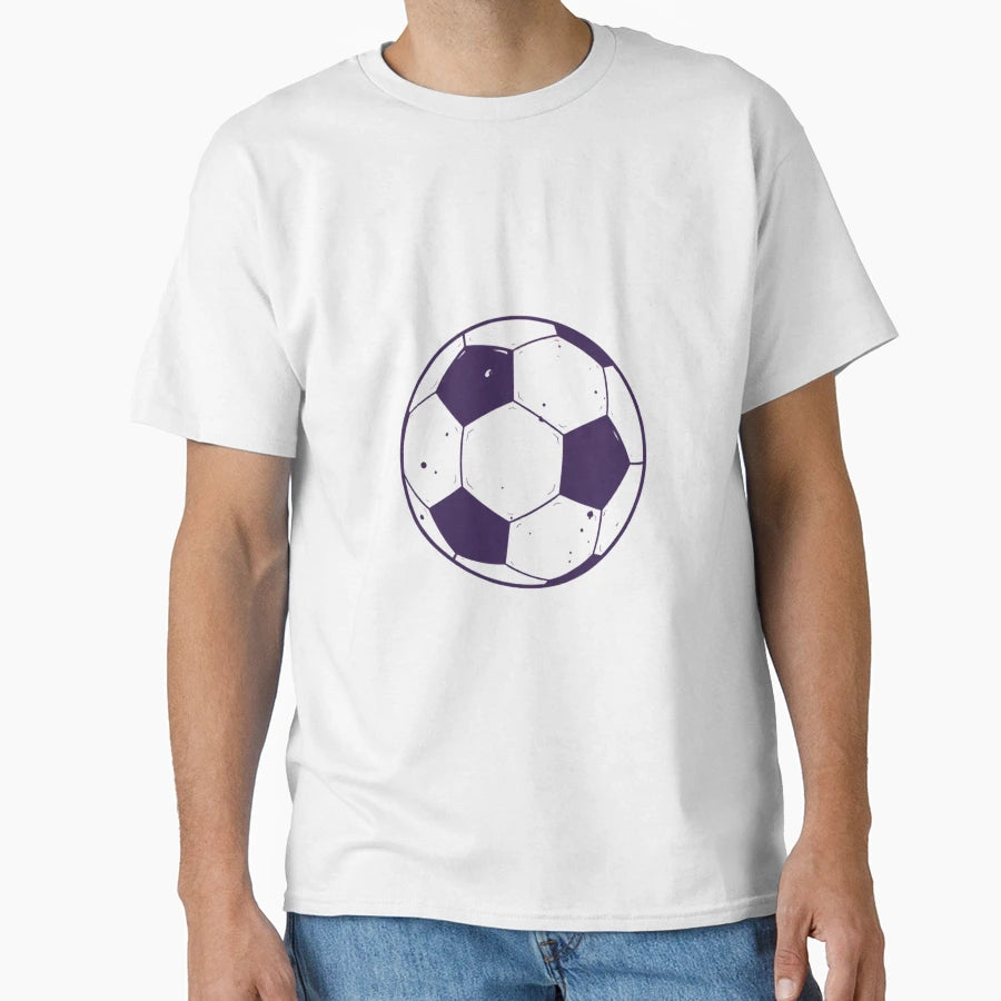 Soccer Ball T-Shirt - Aesthetic Graphic for Adults - T-Shirt, Sweatshirt, Hoodie