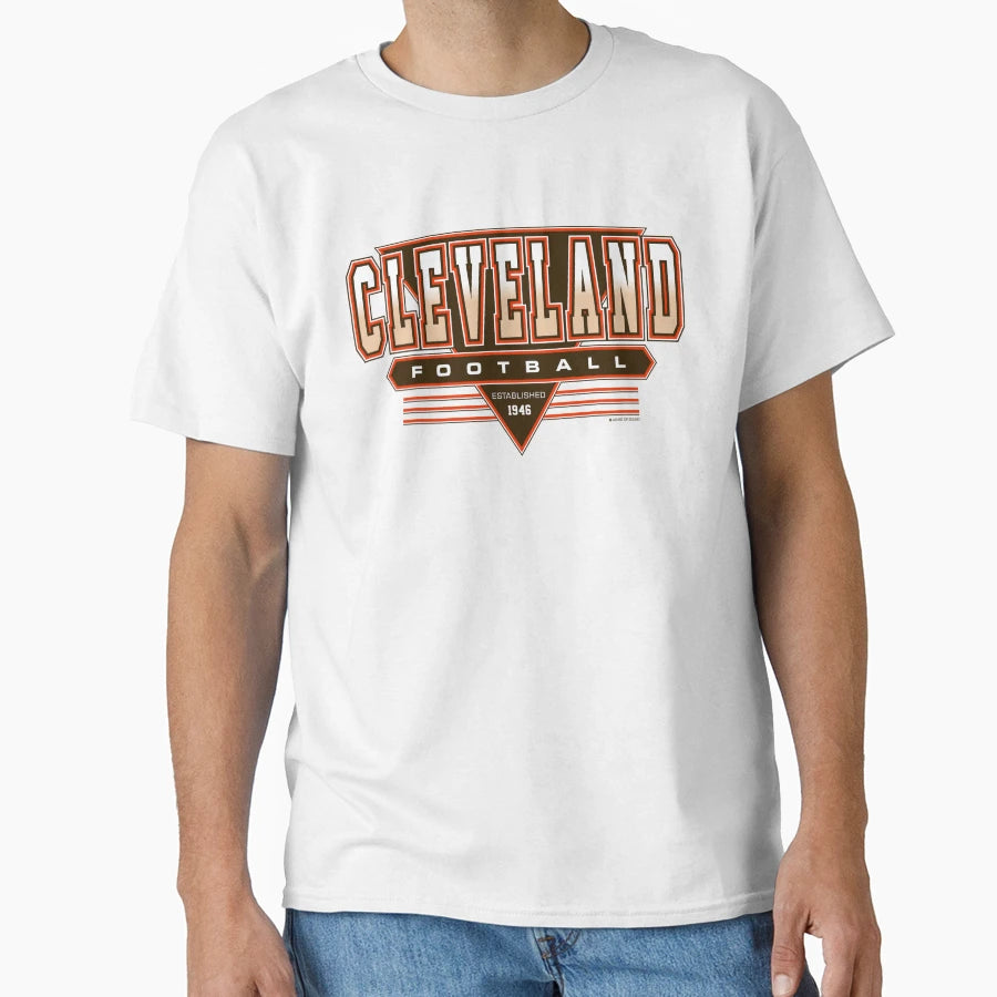 Cleveland Football Browns Inspired T-Shirt - Streetwear Style Men Women - T-Shirt, Sweatshirt, Hoodie