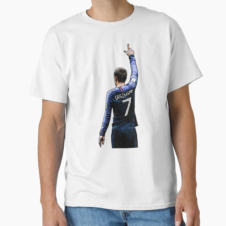 Griezmann T-Shirt - Minimalist Print Men Women - T-Shirt, Sweatshirt, Hoodie