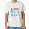 Bucs Bolts Rays T-Shirt - Graphic Print for Adults - T-Shirt, Sweatshirt, Hoodie