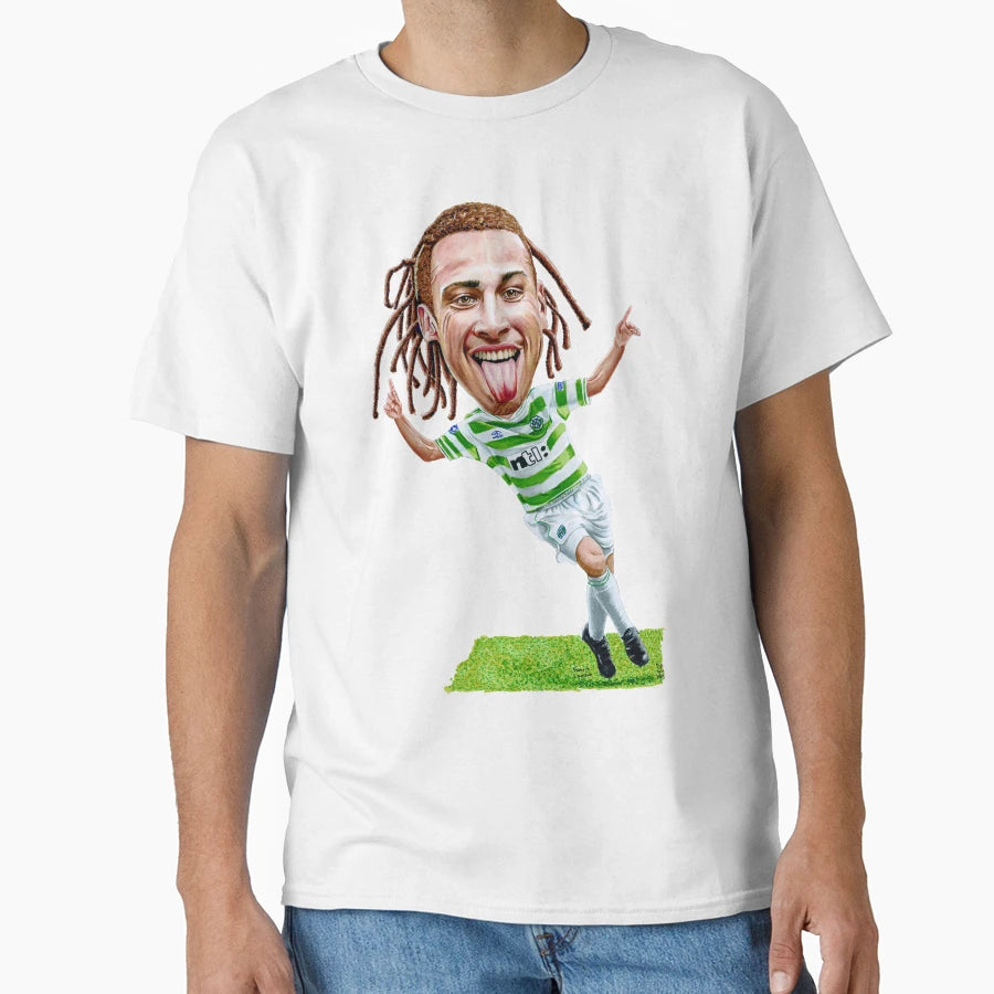 Henrik Larsson Celtic T-Shirt - Custom Art Print Unisex - T-Shirt, Sweatshirt, Hoodie
