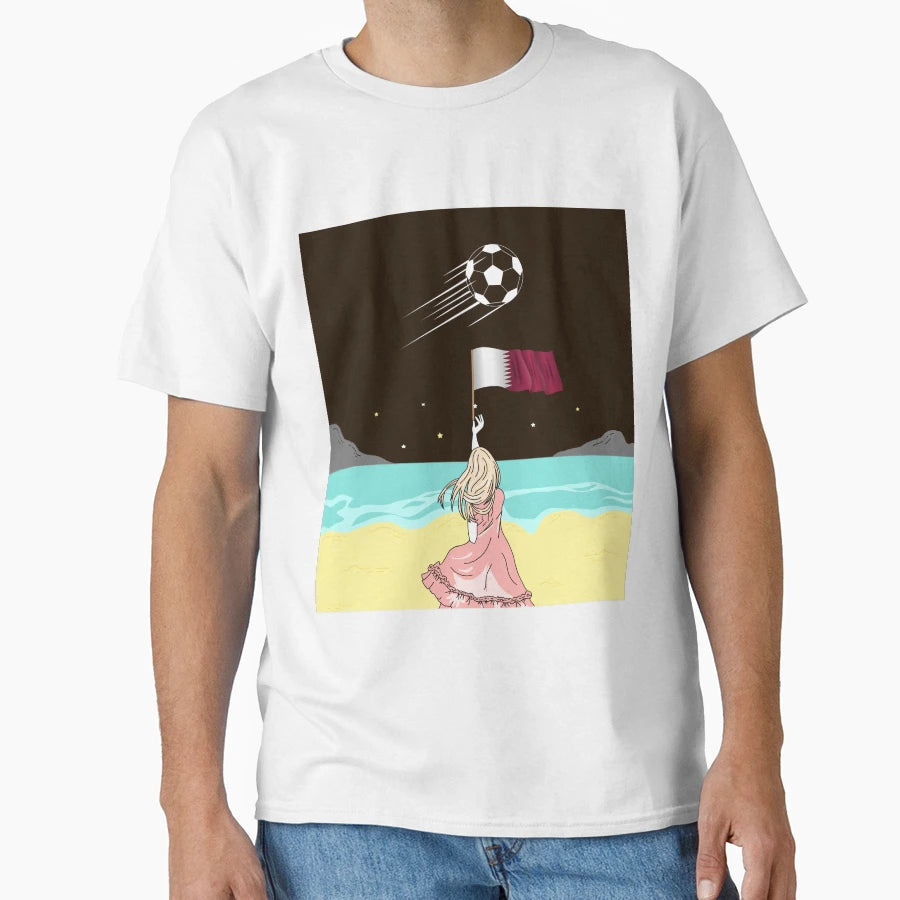 Travel Qatar 2022 December T-Shirt - Graphic Print for Adults - T-Shirt, Sweatshirt, Hoodie