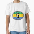 Gabon International Vehicle Code Metal T-Shirt - Streetwear Style Unisex - T-Shirt, Sweatshirt, Hoodie