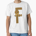 F Letter Magic School Team Badger T-Shirt - Aesthetic Graphic Men Women - T-Shirt, Sweatshirt, Hoodie