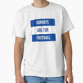 Sundays Are Football T-Shirt - Graphic Print Men Women - T-Shirt, Sweatshirt, Hoodie