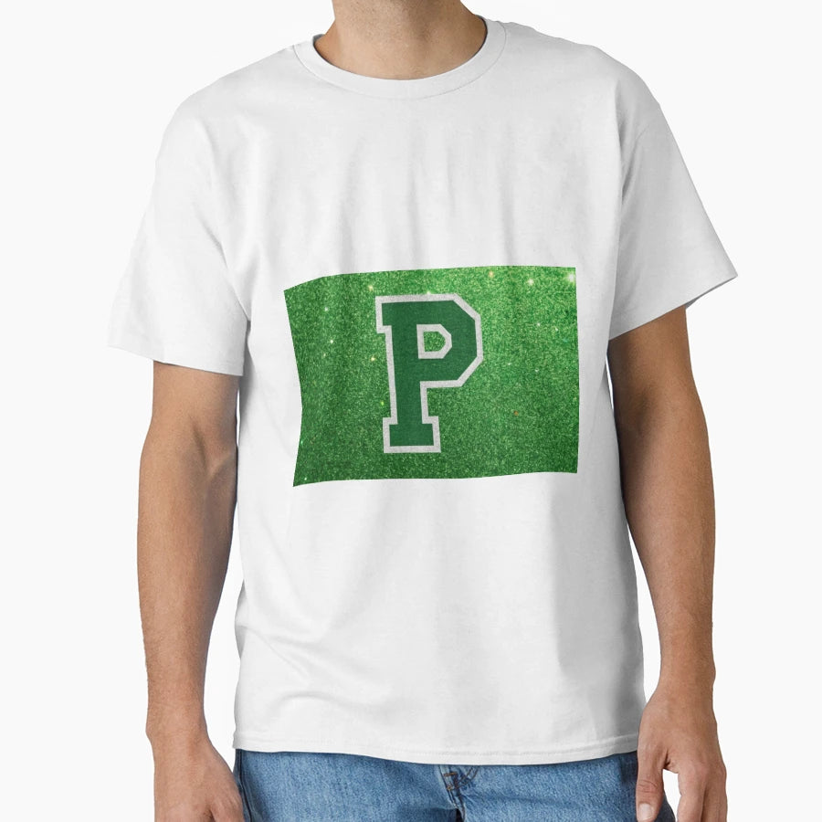 Light Green Letter P Patch Scl Hoodie - Custom Art Print Unisex - T-Shirt, Sweatshirt, Hoodie