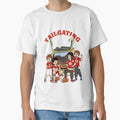 Tailgate Party Football Bbq T-Shirt - Fun Novelty Design for Adults - T-Shirt, Sweatshirt, Hoodie