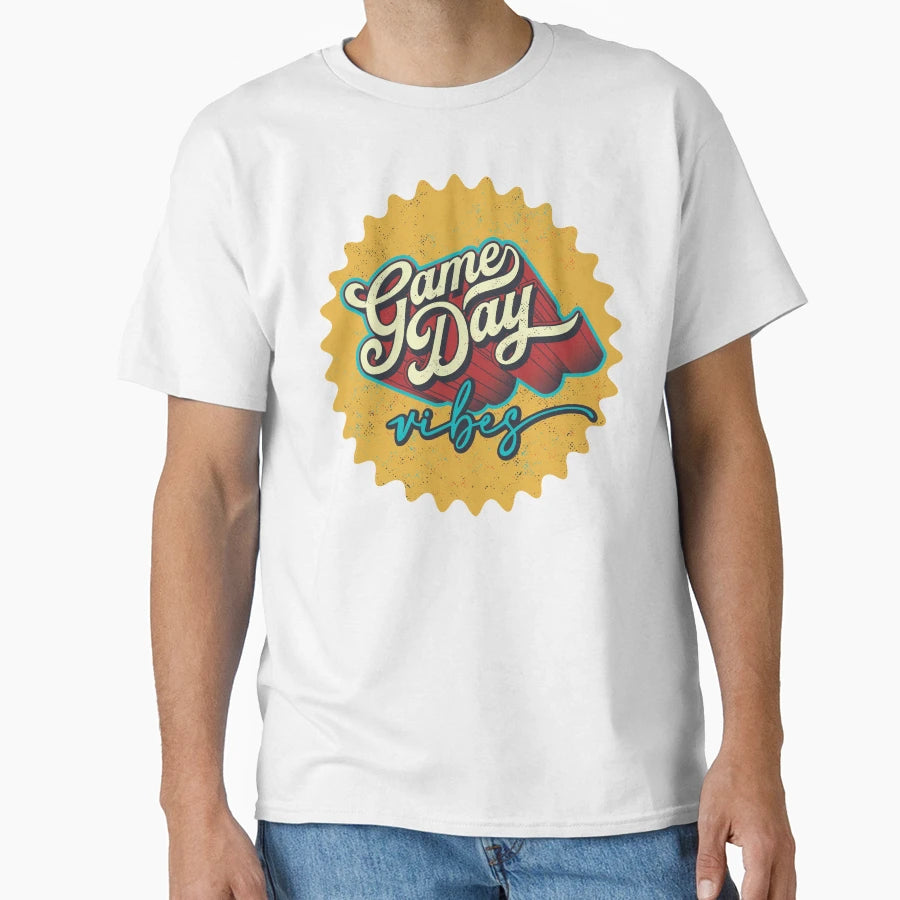 Game Day Vibes Soccer Mom Soccer Dad T-Shirt - Unique Graphic Men Women - T-Shirt, Sweatshirt, Hoodie