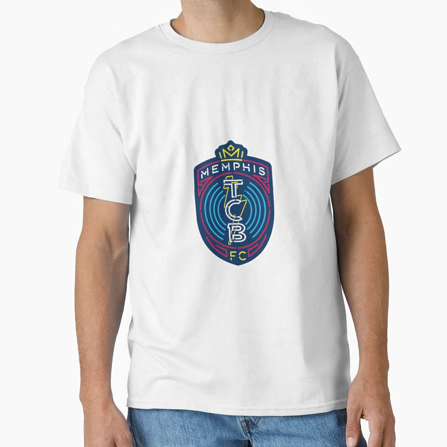 Memphis 901 Fc Tcb Logo T-Shirt - Trendy Graphic for Adults - T-Shirt, Sweatshirt, Hoodie