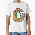 Nigeria Football Soccer Sign T-Shirt - Aesthetic Graphic Unisex - T-Shirt, Sweatshirt, Hoodie