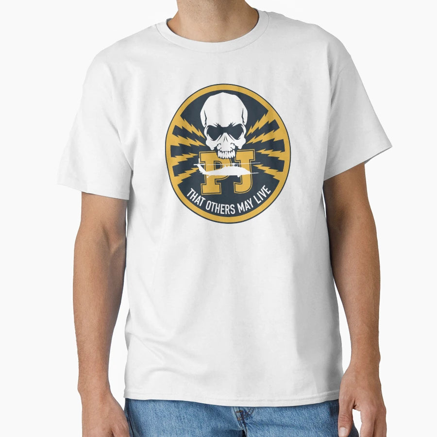 Pj Pararescue Patch T-Shirt - Trendy Graphic for Adults - T-Shirt, Sweatshirt, Hoodie