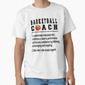 Best Basketball Coach Gifts Basketball T-Shirt - Minimalist Print Unisex - T-Shirt, Sweatshirt, Hoodie