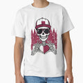 Qatar Pride Skeleton Art T-Shirt - Unique Graphic Unisex - T-Shirt, Sweatshirt, Hoodie