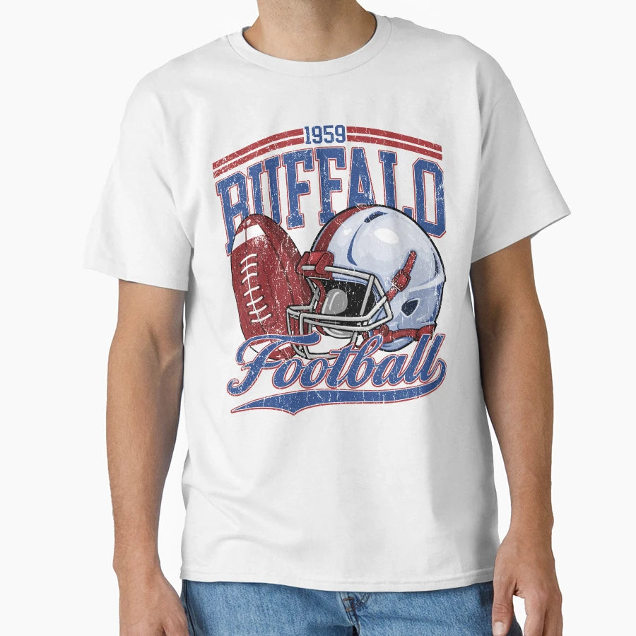Buffalo Football Fan T-Shirt - Unique Graphic Men Women - T-Shirt, Sweatshirt, Hoodie