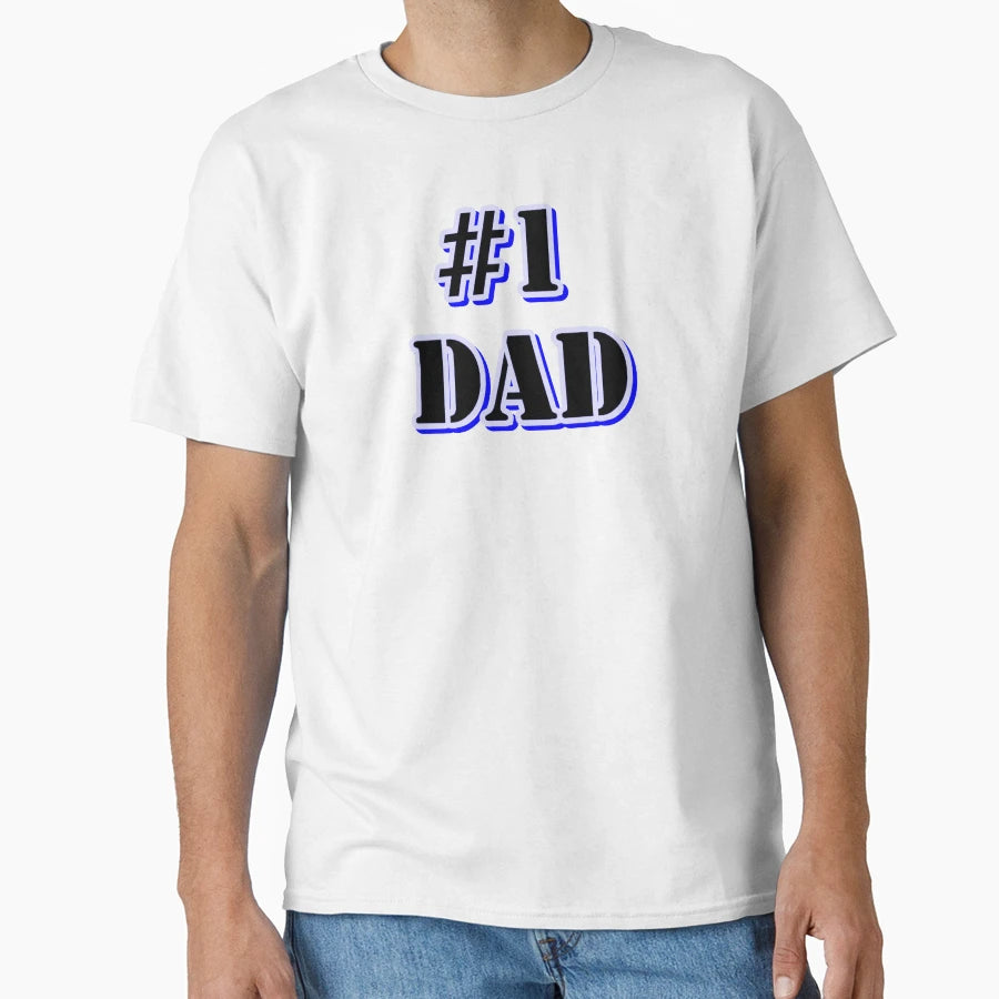 1 Dad T-Shirt - Novelty Apparel for Adults - T-Shirt, Sweatshirt, Hoodie
