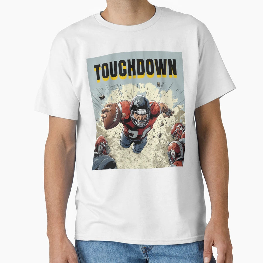 Touchdown T-Shirt - Graphic Print for Adults - T-Shirt, Sweatshirt, Hoodie