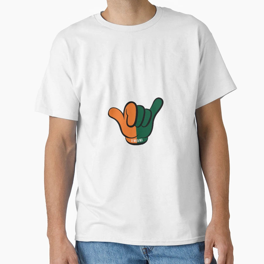 U Miami T-Shirt - Custom Art Print for Adults - T-Shirt, Sweatshirt, Hoodie