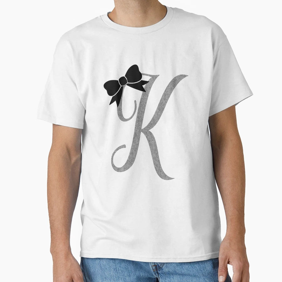K Letter Word Son Daughter Word T-Shirt - Aesthetic Graphic for Adults - T-Shirt, Sweatshirt, Hoodie