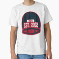 Houston Throwback Football Helmet T-Shirt - Aesthetic Graphic Unisex - T-Shirt, Sweatshirt, Hoodie
