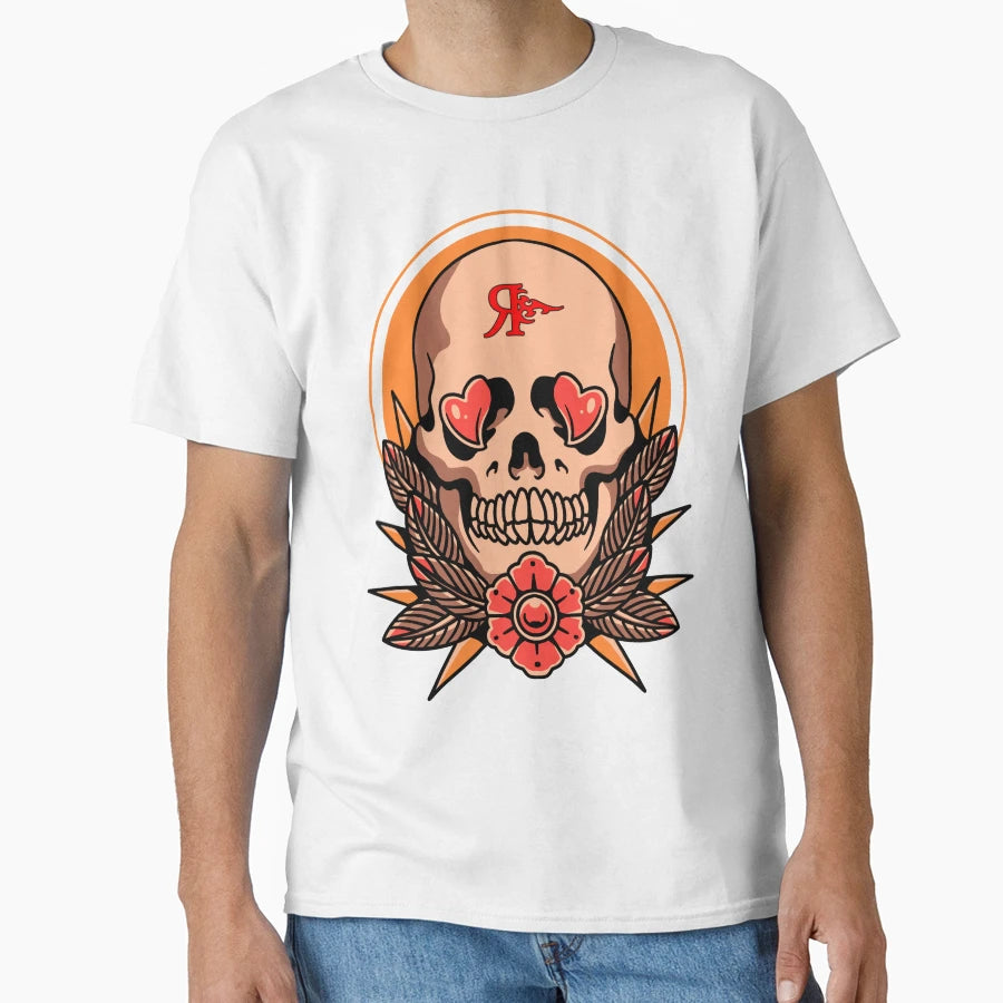Rogue Love Skull Tattoo Art T-Shirt - Streetwear Style Men Women - T-Shirt, Sweatshirt, Hoodie