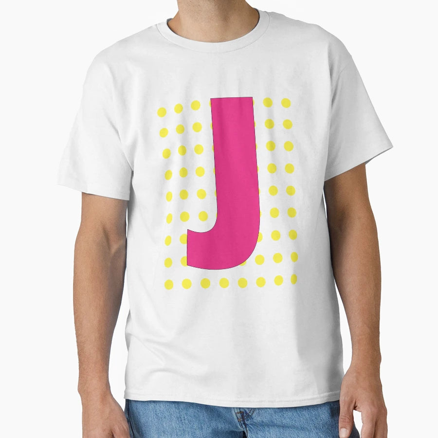 J Letter Letter J T-Shirt - Trendy Graphic for Adults - T-Shirt, Sweatshirt, Hoodie