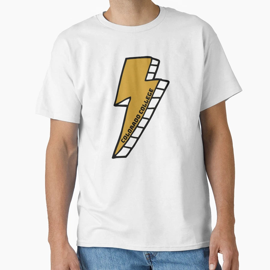 Colorado College Lightning Bolt T-Shirt - Casual Everyday Wear Unisex - T-Shirt, Sweatshirt, Hoodie