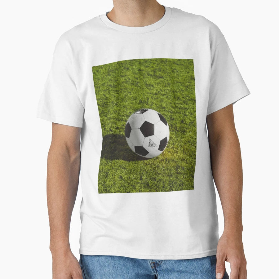 Soccer Ball Soccer Field T-Shirt - Graphic Print Unisex - T-Shirt, Sweatshirt, Hoodie
