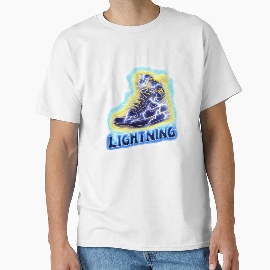 Lightning Sneaker Electric Power T-Shirt - Unique Graphic Unisex - T-Shirt, Sweatshirt, Hoodie